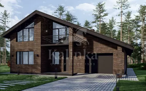 2-этажный коттедж 271 м² с отделкой