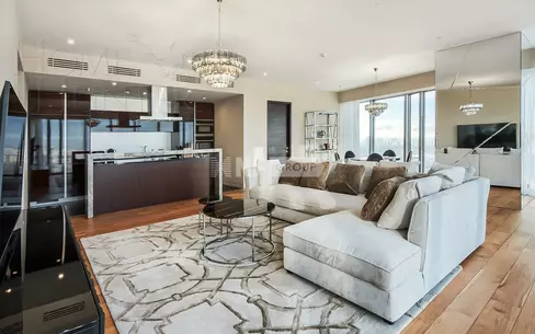 3-КОМН. АПАРТАМЕНТЫ С ОТДЕЛКОЙ 169 М² НА 51 ЭТАЖЕ