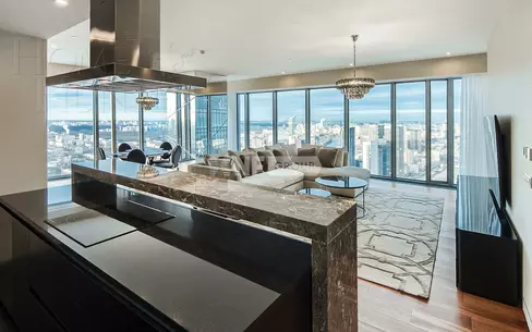 3-КОМН. АПАРТАМЕНТЫ С ОТДЕЛКОЙ 169 М² НА 51 ЭТАЖЕ