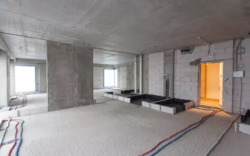 4-КОМН. КВАРТИРА БЕЗ ОТДЕЛКИ 123.6 М² НА 40 ЭТАЖЕ