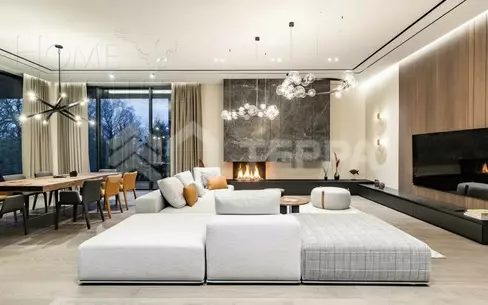 2-этажный коттедж 760 м² с отделкой