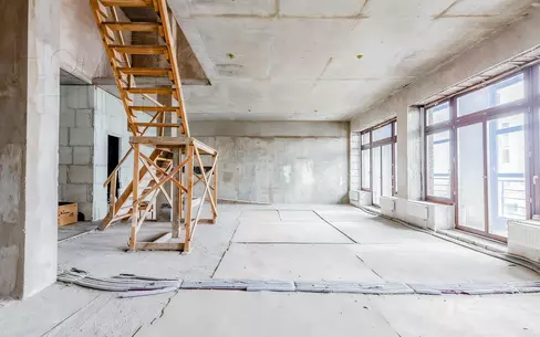 2-УРОВНЕВЫЙ ПЕНТХАУС БЕЗ ОТДЕЛКИ 240 М² НА 18 ЭТАЖЕ