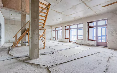 2-УРОВНЕВЫЙ ПЕНТХАУС БЕЗ ОТДЕЛКИ 240 М² НА 18 ЭТАЖЕ