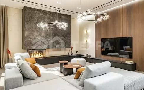 2-этажный коттедж 760 м² с отделкой