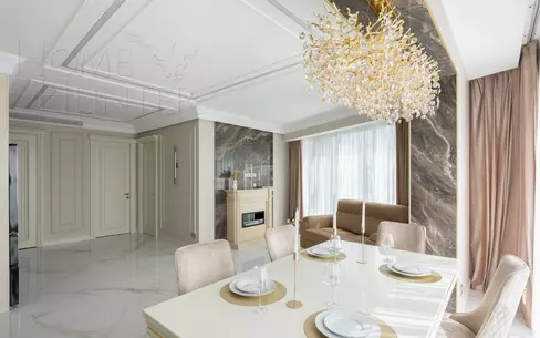 5-КОМН. КВАРТИРА С ОТДЕЛКОЙ 143 М² НА 15 ЭТАЖЕ