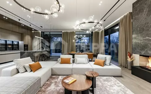 2-этажный коттедж 760 м² с отделкой