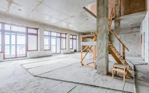 2-УРОВНЕВЫЙ ПЕНТХАУС БЕЗ ОТДЕЛКИ 240 М² НА 18 ЭТАЖЕ