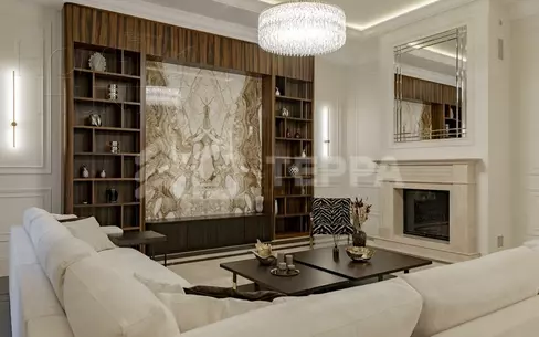 2-этажный коттедж 700 м² с отделкой