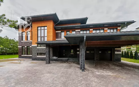 2-этажный коттедж 703 м² без отделки