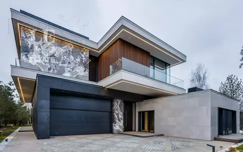 2-этажный коттедж 663 м² без отделки