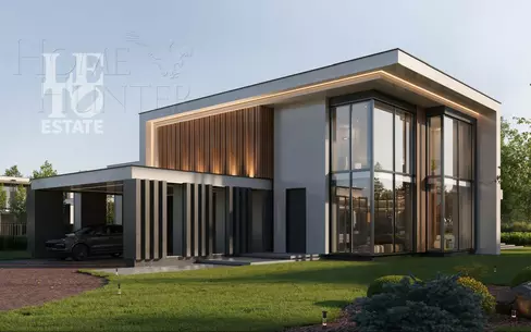 2-этажный коттедж 380 м² без отделки