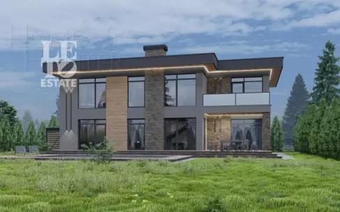 2-этажный коттедж 289 м² без отделки