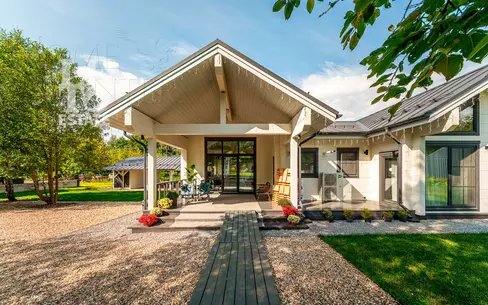 1-этажный коттедж 180 м² с отделкой