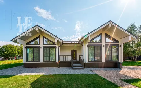 1-этажный коттедж 180 м² с отделкой