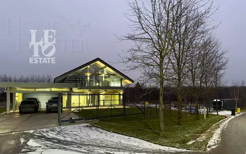 2-этажный коттедж 450 м² без отделки