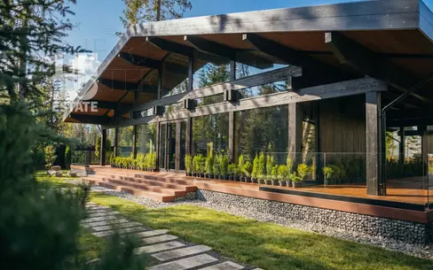 1-этажный коттедж 373 м² с отделкой