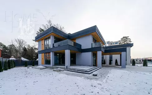 2-этажный коттедж 430 м² без отделки