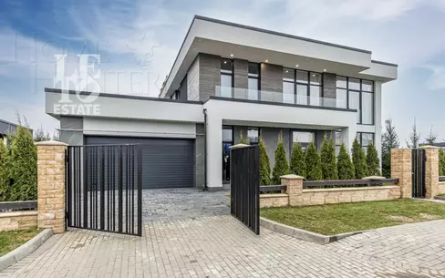 2-этажный коттедж 437.4 м² с отделкой