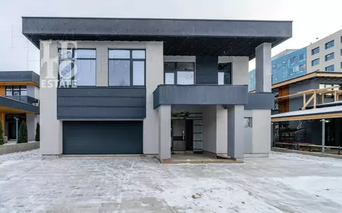 2-этажный коттедж 450 м² без отделки