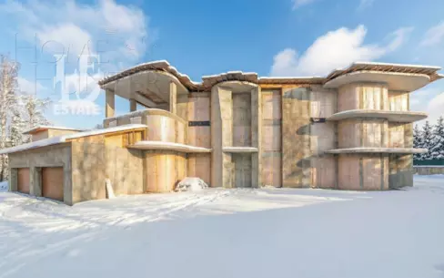 3-этажный коттедж 1 451 м² без отделки