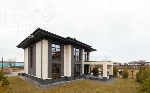 2-этажный коттедж 307 м² без отделки