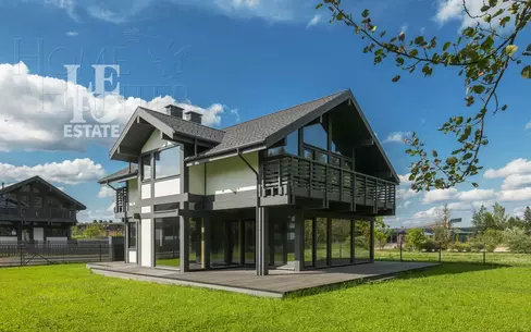 2-этажный коттедж 322.2 м² без отделки