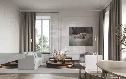 4-КОМН. КВАРТИРА С ОТДЕЛКОЙ 210 М² НА 2 ЭТАЖЕ