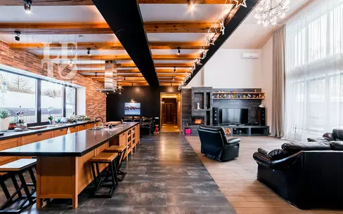 2-этажный коттедж 302 м² с отделкой