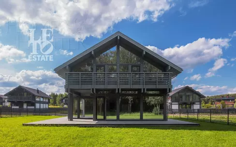 2-этажный коттедж 322.2 м² без отделки