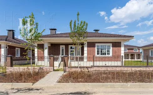 1-этажный коттедж 197.45 м² без отделки