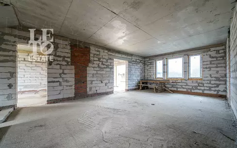 2-этажный коттедж 500 м² без отделки