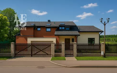 2-этажный коттедж 418.23 м² без отделки