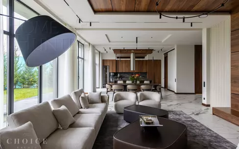 2-этажный коттедж 437.2 м² с отделкой