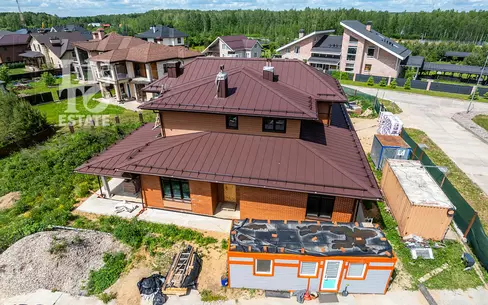 2-этажный коттедж 480 м² без отделки