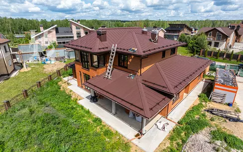 2-этажный коттедж 480 м² без отделки