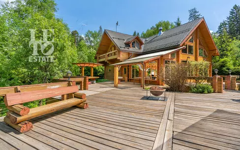 2-этажный коттедж 400 м² с отделкой