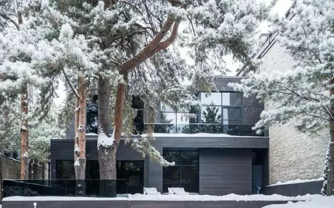 2-этажный коттедж 450 м² с отделкой