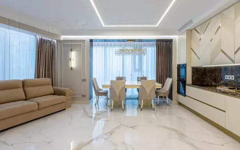 5-КОМН. КВАРТИРА С ОТДЕЛКОЙ 143 М² НА 15 ЭТАЖЕ