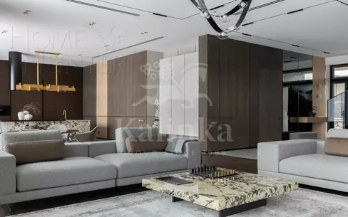 2-этажный коттедж 1 066 м² с отделкой