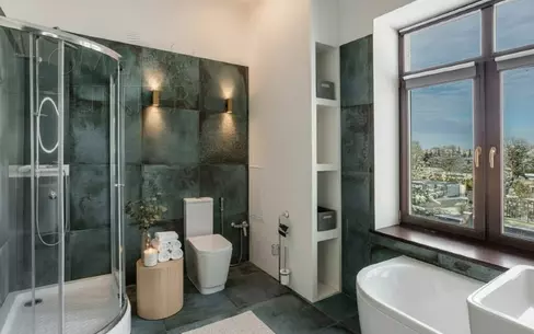 2-этажный коттедж 375 м² с отделкой