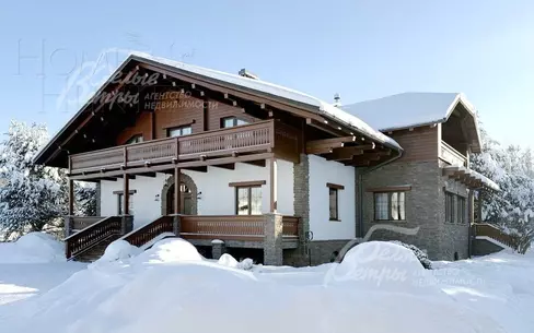 2-этажный коттедж 900 м² с отделкой