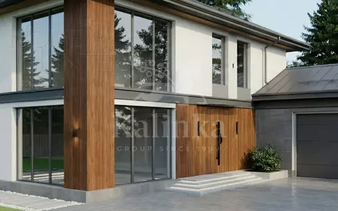 2-этажный коттедж 380 м² без отделки