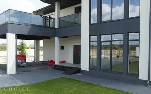 2-этажный коттедж 350 м² без отделки