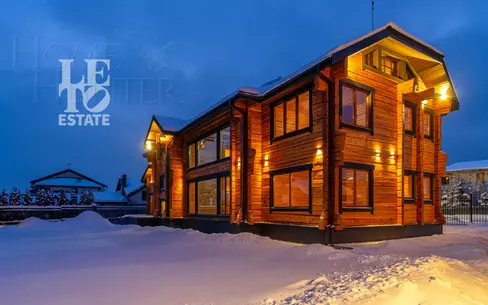 2-этажный коттедж 1 106 м² без отделки