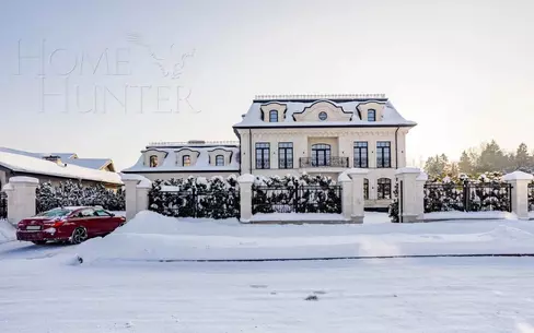 3-этажный коттедж 1 000 м² без отделки