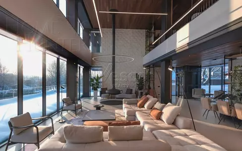 3-этажный коттедж 2 150 м² с отделкой