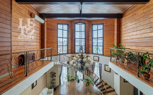 2-этажный коттедж 800 м² с отделкой