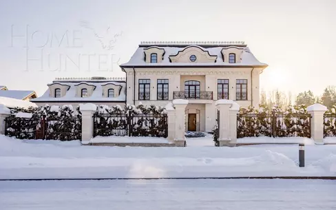 3-этажный коттедж 1 000 м² без отделки