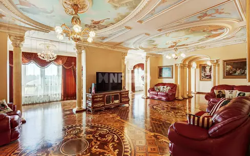 10-КОМН. КВАРТИРА С ОТДЕЛКОЙ 560 М² НА 4 ЭТАЖЕ