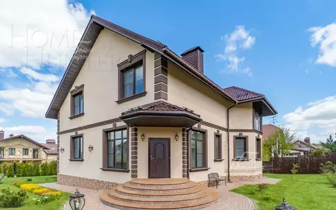 2-этажный коттедж 370 м² с отделкой